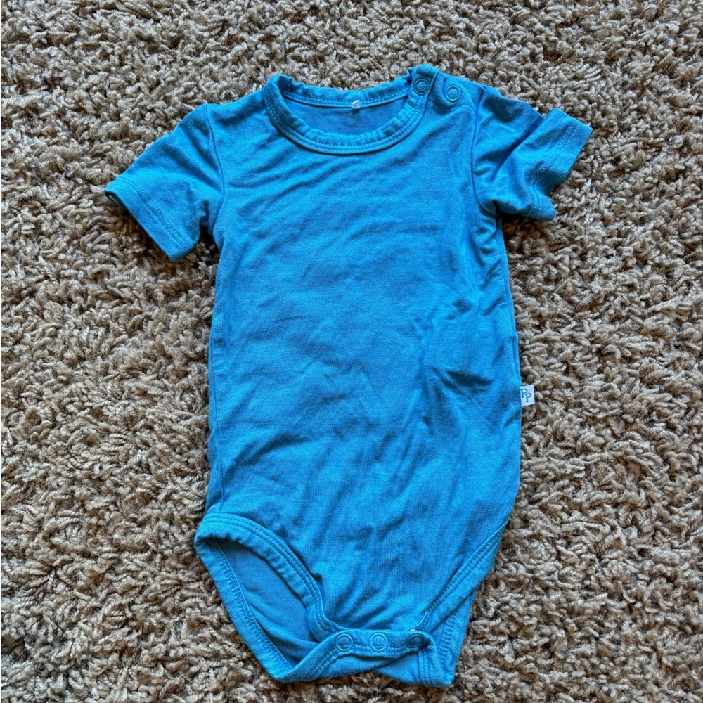 Posh Peanut Vibrant Blue Bodysuit